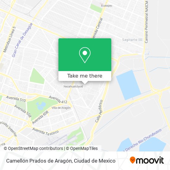 Mapa de Camellón Prados de Aragón