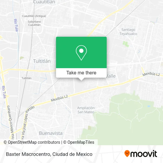 Baxter Macrocentro map