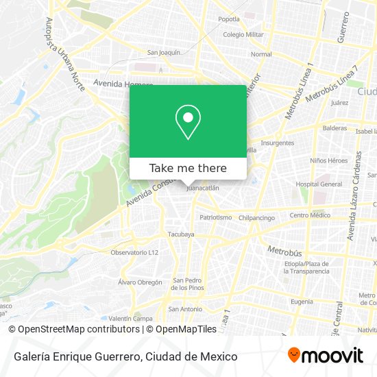 Galería Enrique Guerrero map