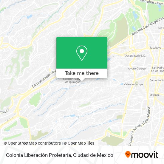 Colonia Liberación Proletaria map