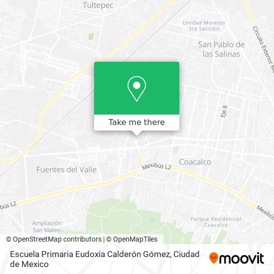 Escuela Primaria Eudoxia Calderón Gómez map