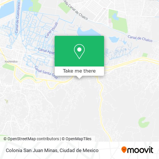 Mapa de Colonia San Juan Minas