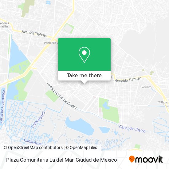 Plaza Comunitaria La del Mar map