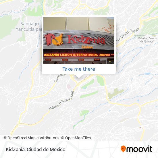 KidZania map