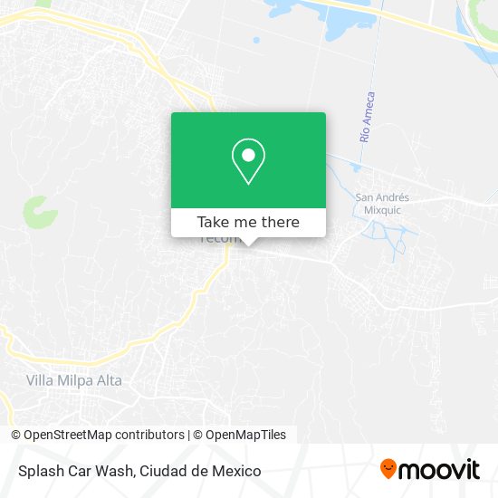 Splash Car Wash map