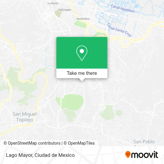 Lago Mayor map
