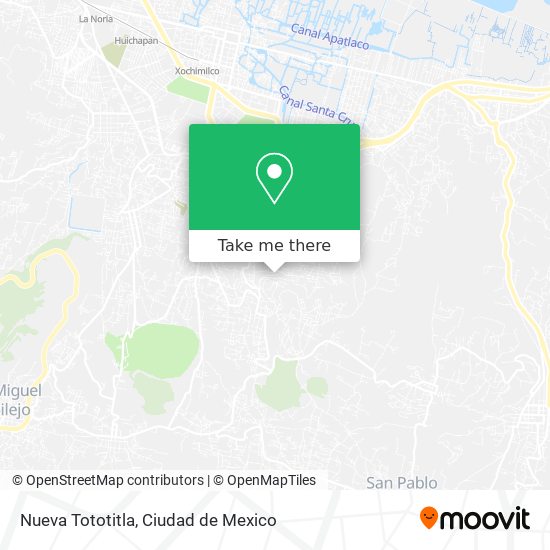 Nueva Tototitla map