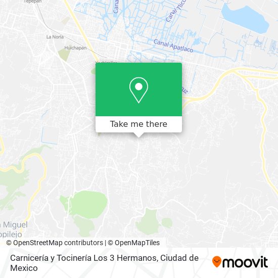 Carnicería y Tocinería Los 3 Hermanos map