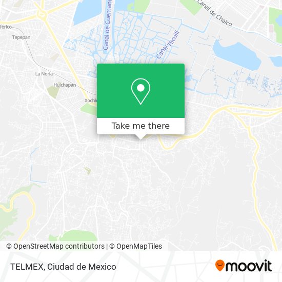 TELMEX map