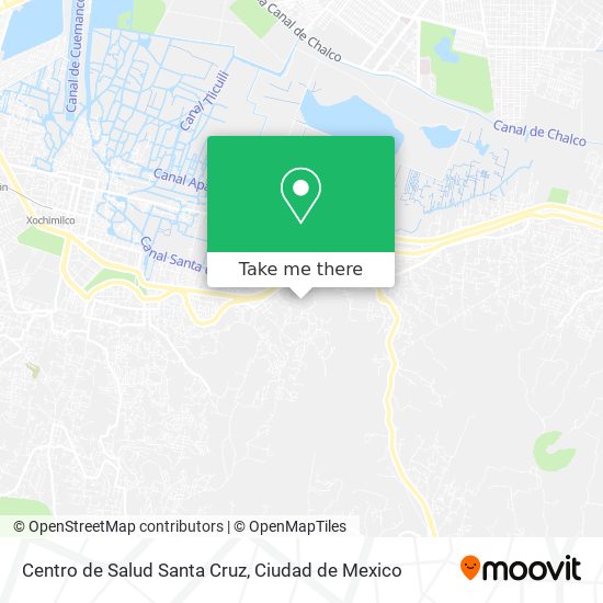 Centro de Salud Santa Cruz map