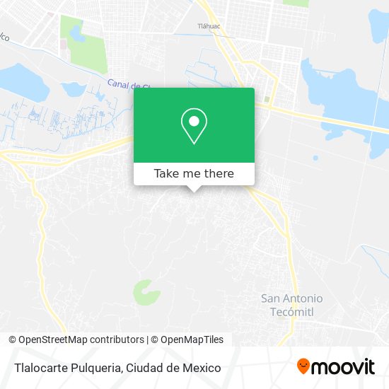 Mapa de Tlalocarte Pulqueria