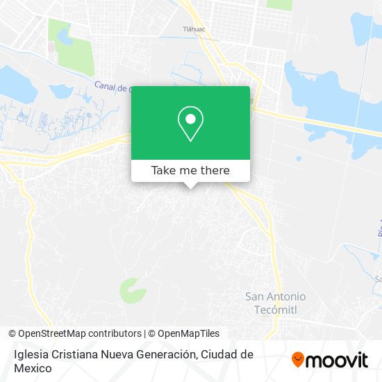 Iglesia Cristiana Nueva Generación map