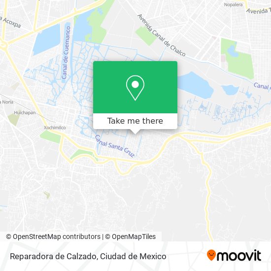 Reparadora de Calzado map