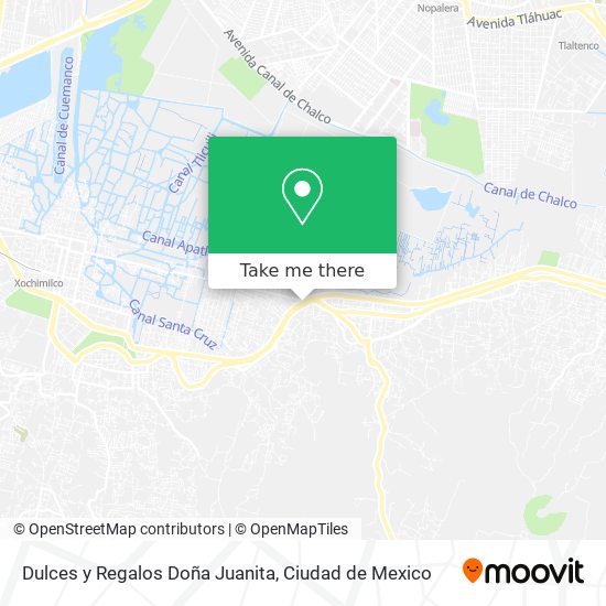 Dulces y Regalos Doña Juanita map