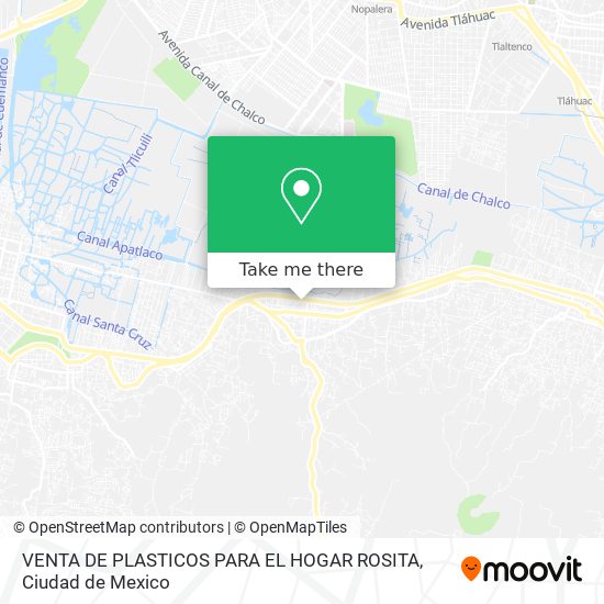 VENTA DE PLASTICOS PARA EL HOGAR ROSITA map