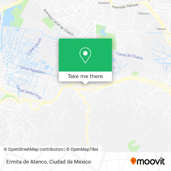 Ermita de Atenco map