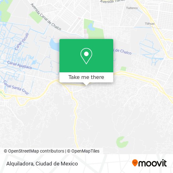 Alquiladora map