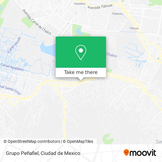 Grupo Peñafiel map