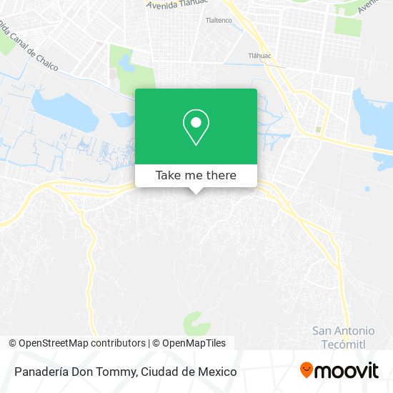 Panadería Don Tommy map