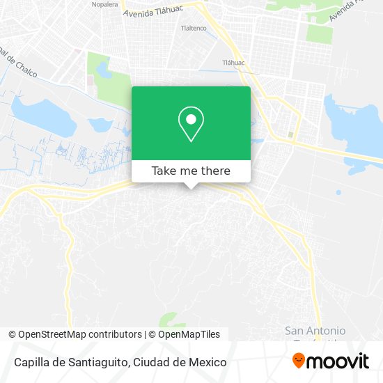 Capilla de Santiaguito map