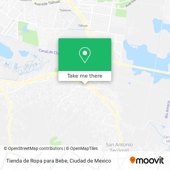 Tienda de Ropa para Bebe map