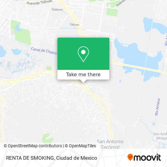 RENTA DE SMOKING map