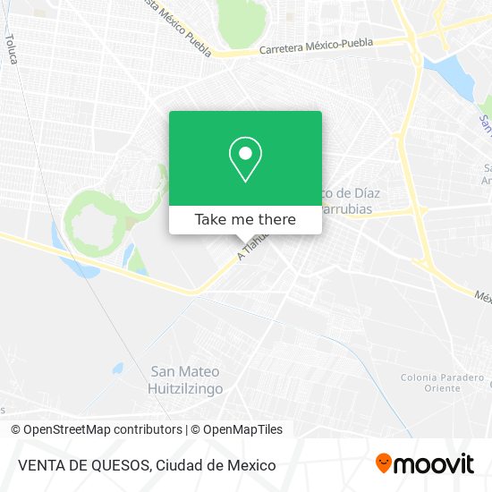 VENTA DE QUESOS map
