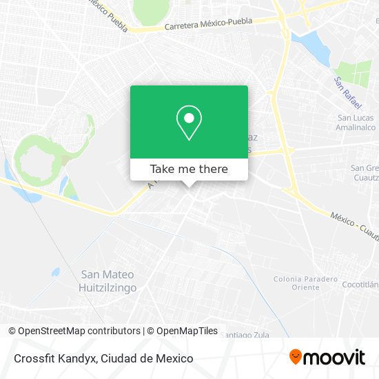 Crossfit Kandyx map