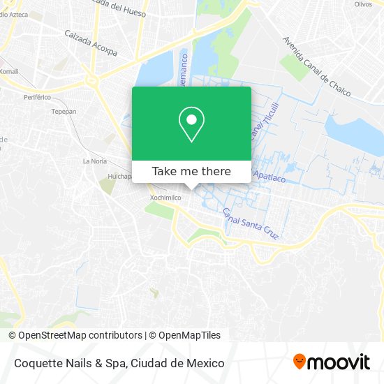 Mapa de Coquette Nails & Spa