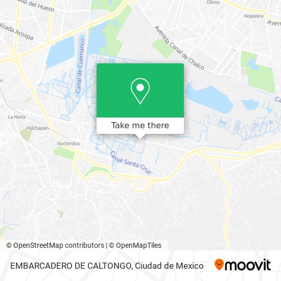 EMBARCADERO DE CALTONGO map