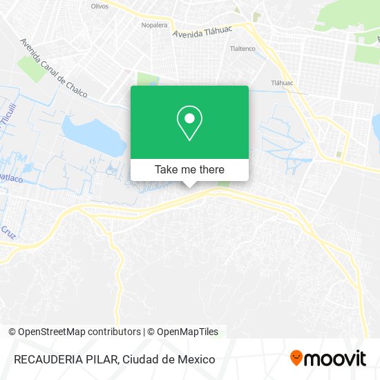 Mapa de RECAUDERIA PILAR