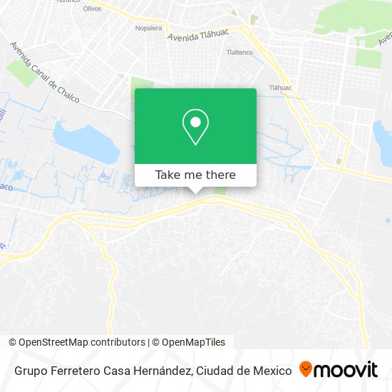 Grupo Ferretero Casa Hernández map