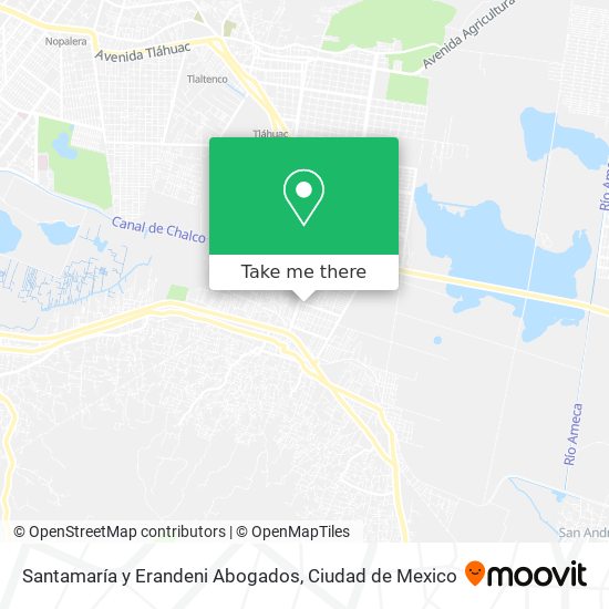 Santamaría y Erandeni Abogados map