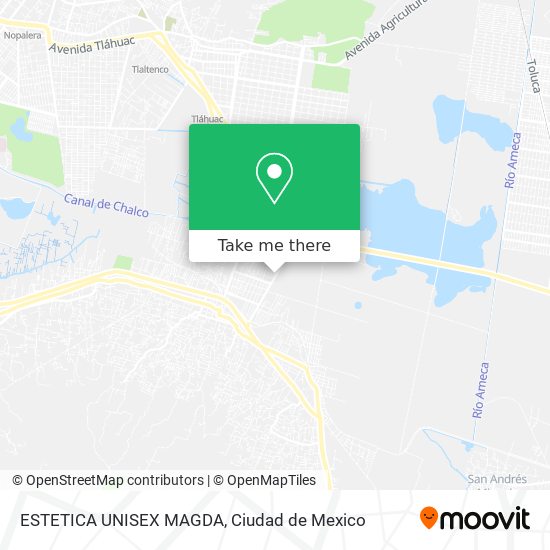ESTETICA UNISEX MAGDA map