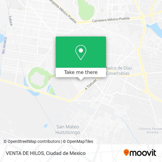 VENTA DE HILOS map