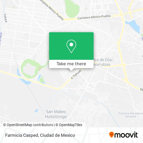 Farmicia Casped map