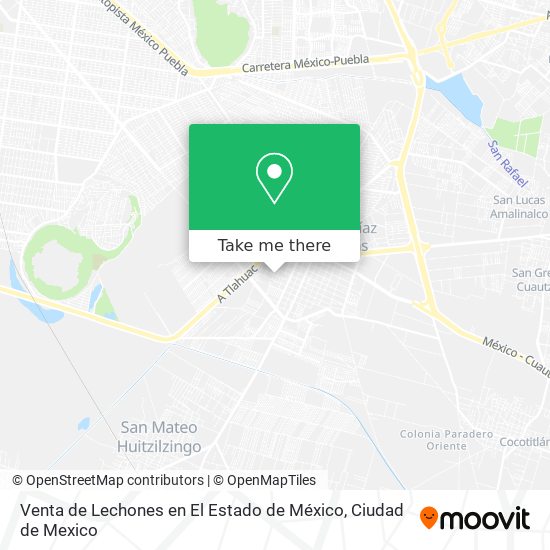 Venta de Lechones en El Estado de México map