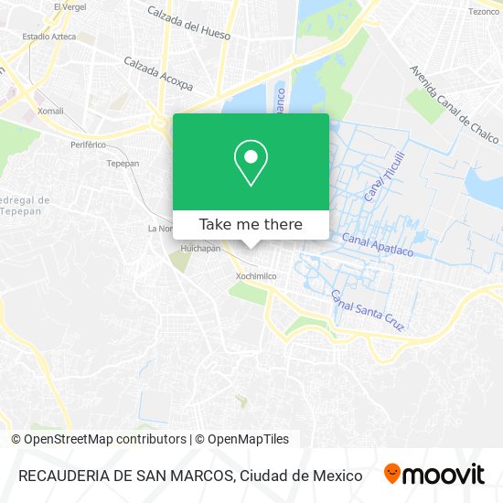 RECAUDERIA DE SAN MARCOS map