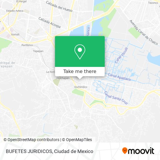 BUFETES JURIDICOS map