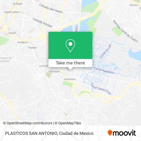 Mapa de PLASTICOS SAN ANTONIO