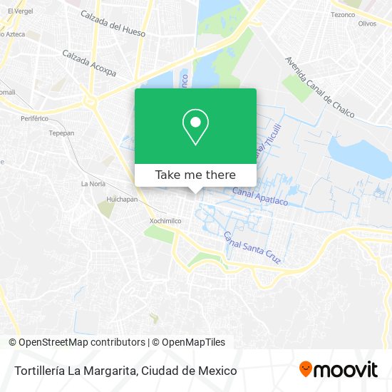 Tortillería La Margarita map
