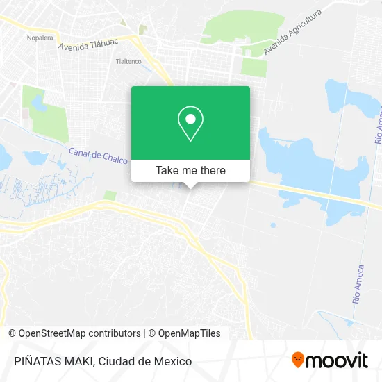 PIÑATAS MAKI map