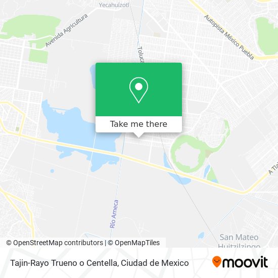 Mapa de Tajin-Rayo Trueno o Centella