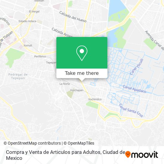 Mapa de Compra y Venta de Articulos para Adultos