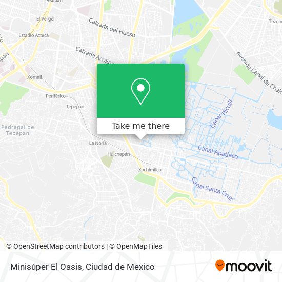 Mapa de Minisúper El Oasis