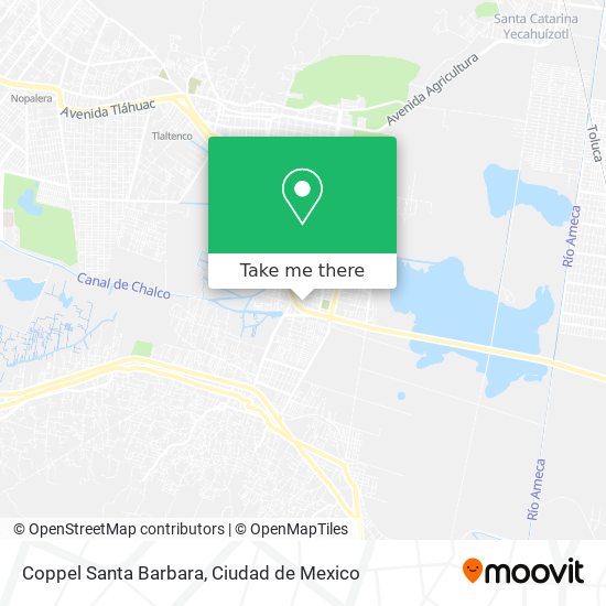 Mapa de Coppel Santa Barbara