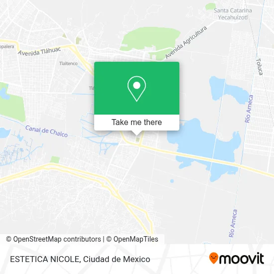 ESTETICA NICOLE map