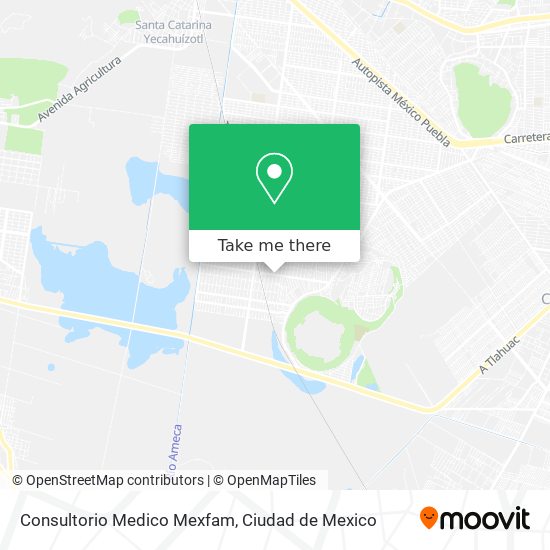 Mapa de Consultorio Medico Mexfam