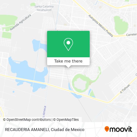 Mapa de RECAUDERIA AMANELI