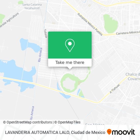 Mapa de LAVANDERIA AUTOMATICA LALO